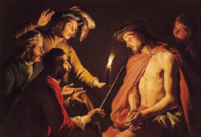 Matthias Stomer Christ Crowned with Thorns
